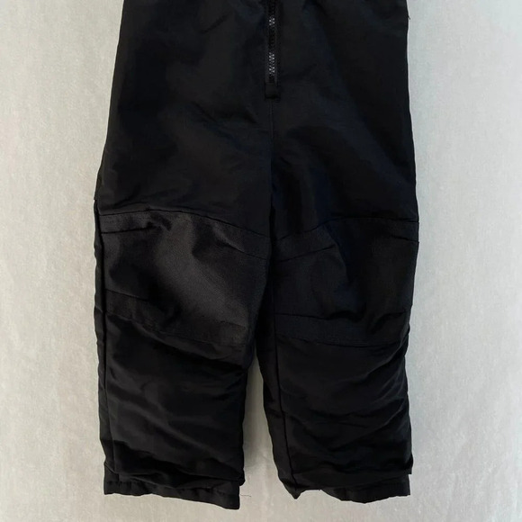 Cherokee Snow Bib Unisex Kids Sz 3T Black Full-Zip Adjustable Strap Straight Leg - Picture 9 of 14